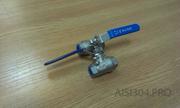 Кран нержавеющий муфтовый 1/2 AISI 304 | TRiNOX - foto 1