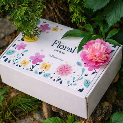 Квітучі подарункові набори на 8 березня. EcoBloom - main